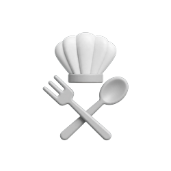 Restaurants digital marketing icon